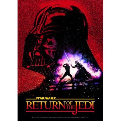 Karo-art Poster- Star Wars Return of the Jedi, Originele Filmposter, Premium Print, Professioneel Fotopapier 70.5x100cm Karo-art Poster- Star Wars Return of the Jedi, Originele Filmposter, Premium Print, Professioneel Fotopapier 70.5x100cm