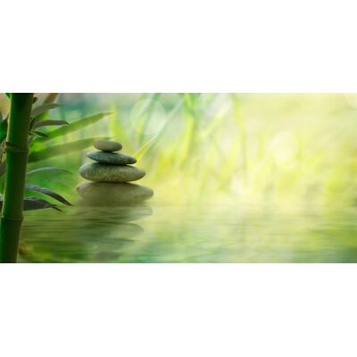 Karo-art Poster - Zen stenen en Bamboe, Inspiratie, stevig verpakt in kartonnen rolkoker 60x29cm Karo-art Poster - Zen stenen en Bamboe, Inspiratie, stevig verpakt in kartonnen rolkoker 60x29cm