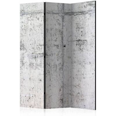 Karo-art Vouwscherm / Kamerscherm - Betonnen muur 135x172cm, gemonteerd geleverd , dubbelzijdig geprint 135x172cm Karo-art Vouwscherm / Kamerscherm - Betonnen muur 135x172cm, gemonteerd geleverd , dubbelzijdig geprint 135x172cm