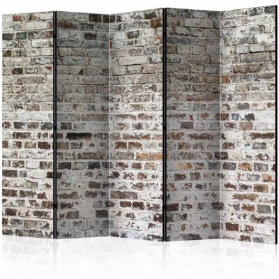 Karo-art Kamerscherm - Oude muur 225x172cm - Dubbelzijdig bedrukking Karo-art Kamerscherm - Oude muur 225x172cm - Dubbelzijdig bedrukking