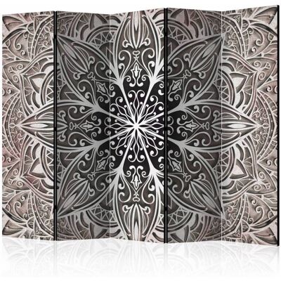 Karo-art Vouwscherm / Kamerscherm - Veren, wit 225x172cm, gemonteerd geleverd, dubbelzijdig geprint 225x172cm Karo-art Vouwscherm / Kamerscherm - Veren, wit 225x172cm, gemonteerd geleverd, dubbelzijdig geprint 225x172cm