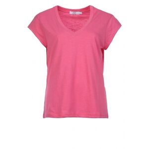 CC Heart T-shirt met v-hals Vera  roze