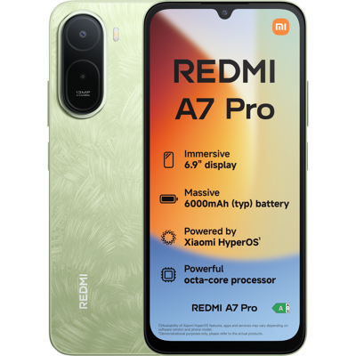 Xiaomi Redmi A7 Pro 4gb Ram - 128 Gb Green Xiaomi Redmi A7 Pro 4gb Ram - 128 Gb Green