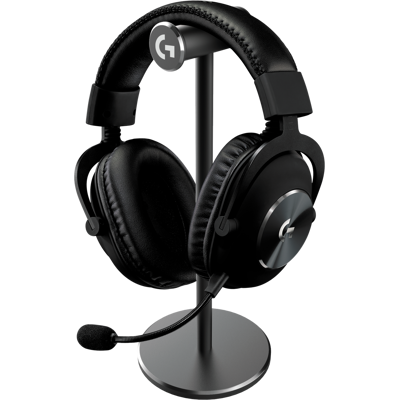 Logitech G Met Stand Pro X 991-000358 Over-ear Bedrade Hoofdtelefoon Met Noise-cancelling Zwart Logitech G Met Stand Pro X 991-000358 Over-ear Bedrade Hoofdtelefoon Met Noise-cancelling Zwart