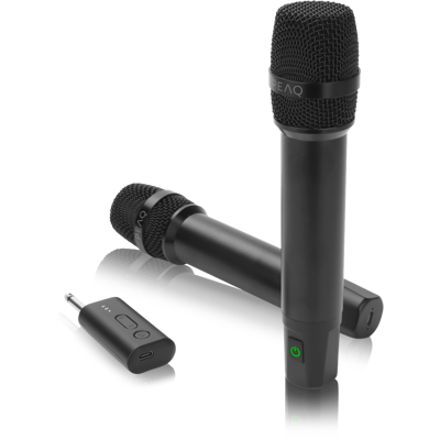 Peaq Pmi 100 Draadloze Microfoons Zwart Peaq Pmi 100 Draadloze Microfoons Zwart