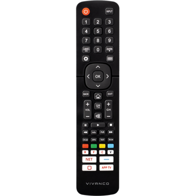 Vivanco Hisense/afstandsbediening Tv+smart 8m Remote Vivanco Hisense/afstandsbediening Tv+smart 8m Remote