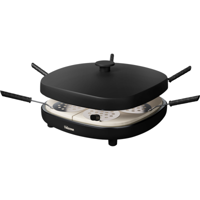 Tristar - PZ-9176 - 6 pizza's - Black - Pizzamaker Tristar - PZ-9176 - 6 pizza's - Black - Pizzamaker