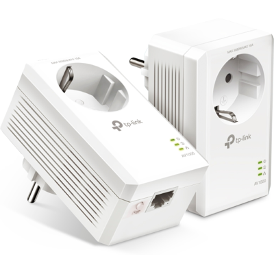 Tp-link Tl-pa7017p Kit Av1000 Powerline (2-pack) Powerline-adapter Tp-link Tl-pa7017p Kit Av1000 Powerline (2-pack) Powerline-adapter