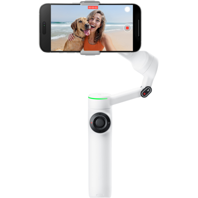 Insta360 Flow 2 Pro Ai Tracker Bundle White Tripod Wit Insta360 Flow 2 Pro Ai Tracker Bundle White Tripod Wit