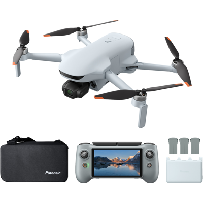 Potensic Atom 3 Fly More Combo With Ptd 2 Drone Grijs Potensic Atom 3 Fly More Combo With Ptd 2 Drone Grijs