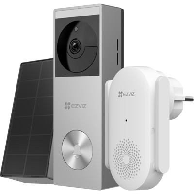 EZVIZ HP3 Pro 2K Beveiligingscamera - Kleuren nachtzicht - Zonnepaneel EZVIZ HP3 Pro 2K Beveiligingscamera - Kleuren nachtzicht - Zonnepaneel