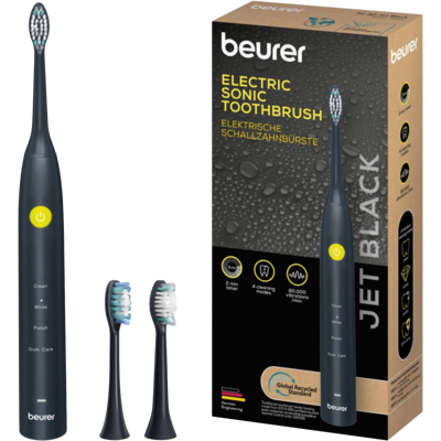 Beurer Sc 30 Jet Black Elektrische Tandenborstel Zwart Beurer Sc 30 Jet Black Elektrische Tandenborstel Zwart
