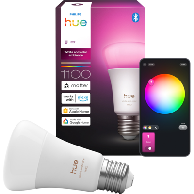 Philips Hue Led A60 Wit En Gekleurd Licht E27 Fitting Slimme Ledlamp Philips Hue Led A60 Wit En Gekleurd Licht E27 Fitting Slimme Ledlamp