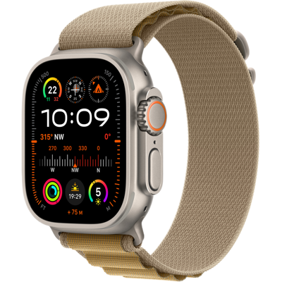 Apple Watch Ultra 2 GPs + Cellular 49mm Tan Alpine Loop Medium Smartwatch Apple Watch Ultra 2 GPs + Cellular 49mm Tan Alpine Loop Medium Smartwatch