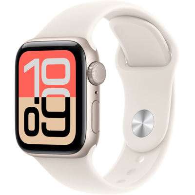 Apple Watch Se 3 gps - 40mm starlight Aluminium Case Starlight Sport Band S/m Smartwatch Apple Watch Se 3 gps - 40mm starlight Aluminium Case Starlight Sport Band S/m Smartwatch