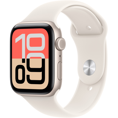 Apple Watch Se 3 gps + Cellular - 44mm starlight Aluminium Case Starlight Sport Band S/m Smartwatch Apple Watch Se 3 gps + Cellular - 44mm starlight Aluminium Case Starlight Sport Band S/m Smartwatch