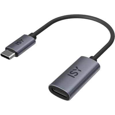 ISY Idp-2500 Usb-c-displayport-adapter Grijs ISY Idp-2500 Usb-c-displayport-adapter Grijs
