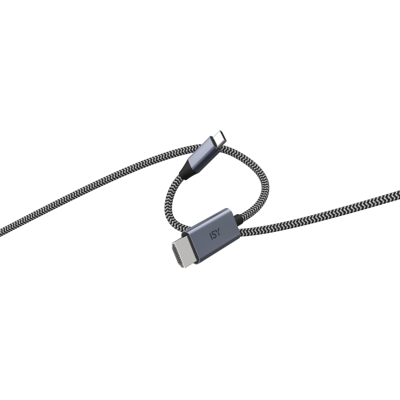 ISY Ihd-9100 Usb-c Naar Hdmi Kabel 2 M Grijs ISY Ihd-9100 Usb-c Naar Hdmi Kabel 2 M Grijs