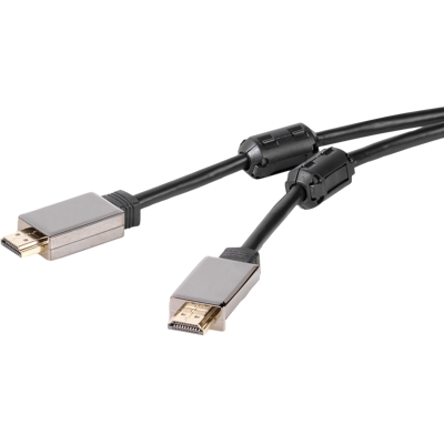 Vivanco Premium Hdmi Arc M-m Gold 4k/60hz Hdmi-kabel 3 M Zwart Vivanco Premium Hdmi Arc M-m Gold 4k/60hz Hdmi-kabel 3 M Zwart