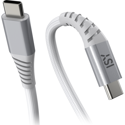USB-C Kabel ISY ICN-5000-WT-CC - 2m - Wit - Kabel USB-C USB-C Kabel ISY ICN-5000-WT-CC - 2m - Wit - Kabel USB-C