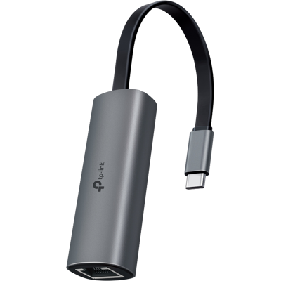 Tp-link Ue302c 2.5 Gigabit Usb Type-c Naar Ethernet Adapter Grijs Tp-link Ue302c 2.5 Gigabit Usb Type-c Naar Ethernet Adapter Grijs
