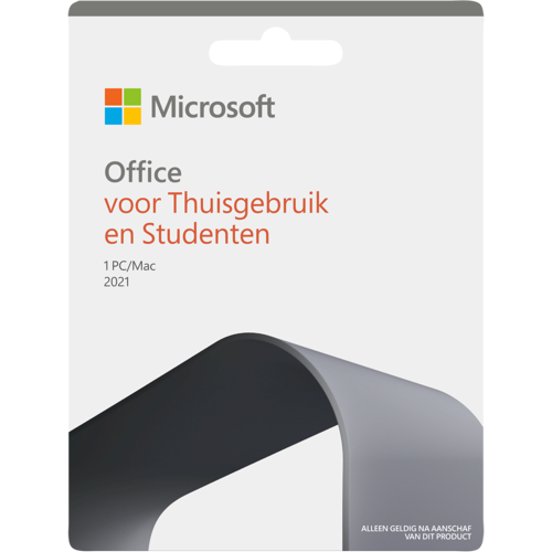 Microsoft Software Office 2021 Voor Thuisgebruik En Studenten