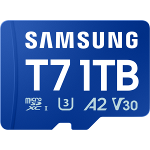 Samsung - T7 Micro Sd 1tb 170 Mbit/s Samsung - T7 Micro Sd 1tb 170 Mbit/s