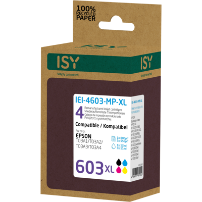 ISY - IEI-4603-MP-XL - Multicolor - Inkjet cartridge ISY - IEI-4603-MP-XL - Multicolor - Inkjet cartridge