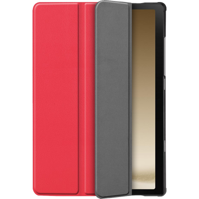 Just In Case Trifold Case Voor Samsung Galaxy Tab A9 - Rood Just In Case Trifold Case Voor Samsung Galaxy Tab A9 - Rood