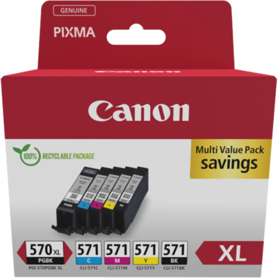 Canon Printer Inktpatroon PGI-570XL/CLI-571 - Cartridges Canon Printer Inktpatroon PGI-570XL/CLI-571 - Cartridges