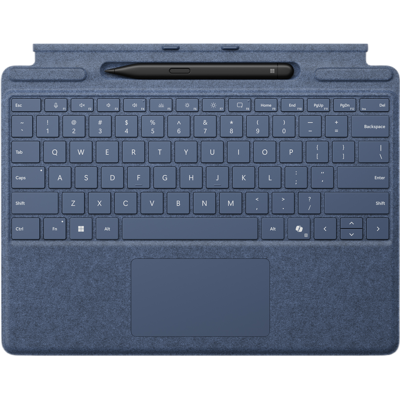 Microsoft Surface Pro Tc - 13 Inch + Slim Pen Saffier Toetsenbord Blauw Microsoft Surface Pro Tc - 13 Inch + Slim Pen Saffier Toetsenbord Blauw