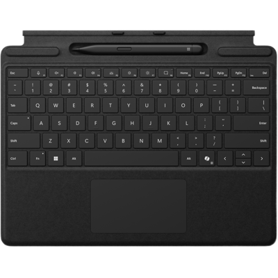 Microsoft Surface Pro Tc - 13 Inch + Slim Pen Toetsenbord Zwart Microsoft Surface Pro Tc - 13 Inch + Slim Pen Toetsenbord Zwart