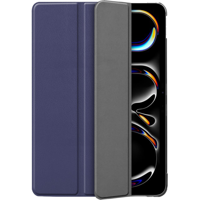 Just In Case Cover Trifold Apple Ipad Pro 13 2025 / 2024 Blauw Just In Case Cover Trifold Apple Ipad Pro 13 2025 / 2024 Blauw