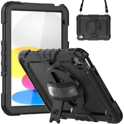 Just In Case Cover Full Body Shockproof Apple Ipad 2025 (11th Gen) / 2022 (10th Zwart Just In Case Cover Full Body Shockproof Apple Ipad 2025 (11th Gen) / 2022 (10th Zwart