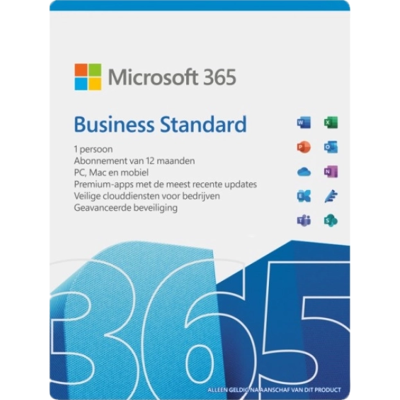 Microsoft 365 Business - Jaarabonnement Download Microsoft 365 Business - Jaarabonnement Download
