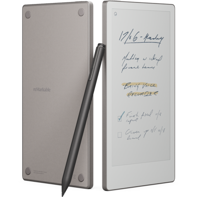 Remarkable Paper Pro Move + Marker Plus Zwart - 7.3 Inch 64 Gb E-ink-tablet Remarkable Paper Pro Move + Marker Plus Zwart - 7.3 Inch 64 Gb E-ink-tablet