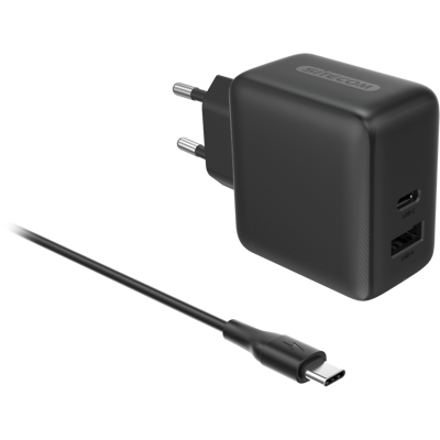SiteCom Es - 65w Wandlader + 1.5m Kabel Oplader SiteCom Es - 65w Wandlader + 1.5m Kabel Oplader