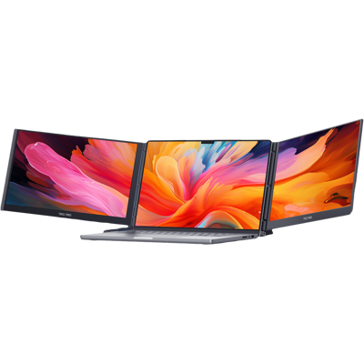 Mobile Pixels Trio 3 Pro Dual Laptop Monitor - 14.1 Inch Qhd 2240 X 1400 Ips (in-plane Switching) Mobile Pixels Trio 3 Pro Dual Laptop Monitor - 14.1 Inch Qhd 2240 X 1400 Ips (in-plane Switching)