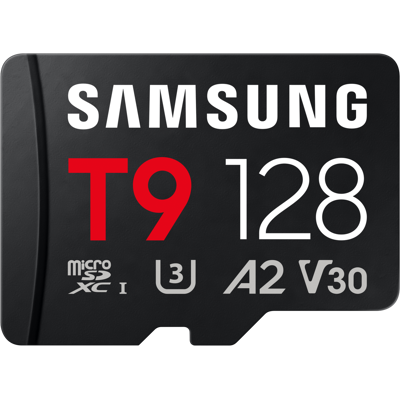 Samsung - T9 Micro Sd Met Kaardlezer 128g 2000 Mbit/s Samsung - T9 Micro Sd Met Kaardlezer 128g 2000 Mbit/s