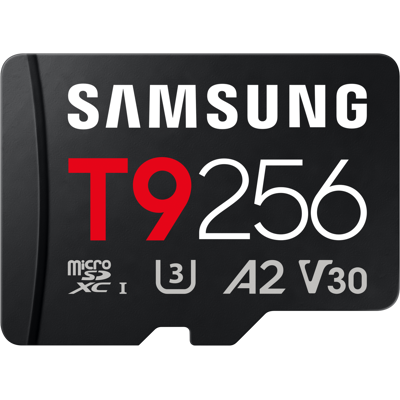 Samsung - T9 Micro Sd Met Kaardlezer 256g 2000 Mbit/s Samsung - T9 Micro Sd Met Kaardlezer 256g 2000 Mbit/s