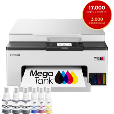 Canon Maxify Gx1051 - Megatank All-in-one-printer Ink Print Kleur A4 Beige Canon Maxify Gx1051 - Megatank All-in-one-printer Ink Print Kleur A4 Beige