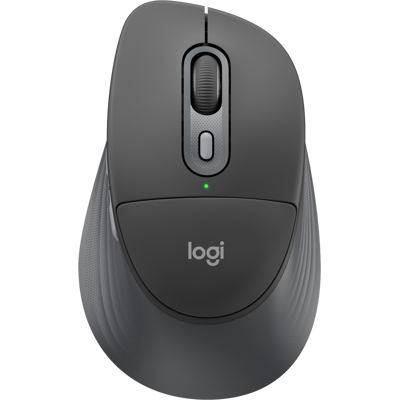 Logitech Signature Comfort Plus M850 L Draadloze Muis Graphite Logitech Signature Comfort Plus M850 L Draadloze Muis Graphite