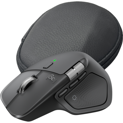 Logitech Mx Master 4 + Pouch Bundle Muis Graphite Logitech Mx Master 4 + Pouch Bundle Muis Graphite