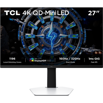 TCL 27c2a Qd Mini Led Gamingmonitor - 27 Inch Ultra Hd 4k 3840x2160 Miniled Direct-1196 TCL 27c2a Qd Mini Led Gamingmonitor - 27 Inch Ultra Hd 4k 3840x2160 Miniled Direct-1196