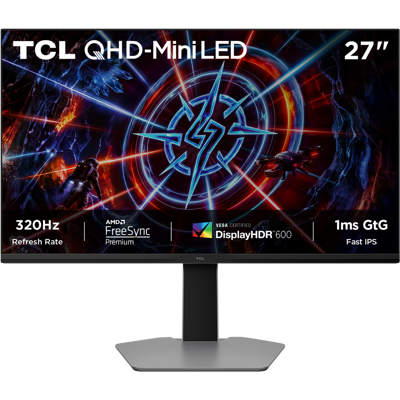 TCL 27p2a Pro Miniled Gamingmonitor - 27 Inch Ultra Hd 4k 2560x1440 Miniled Direct-180 TCL 27p2a Pro Miniled Gamingmonitor - 27 Inch Ultra Hd 4k 2560x1440 Miniled Direct-180