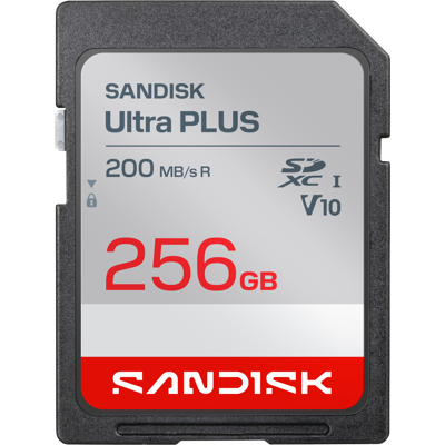 SanDisk Sdxc Ultra Plus 256gb Uhs-i-v10- U1- C10 200mb/s- Hd 256 Gb SanDisk Sdxc Ultra Plus 256gb Uhs-i-v10- U1- C10 200mb/s- Hd 256 Gb