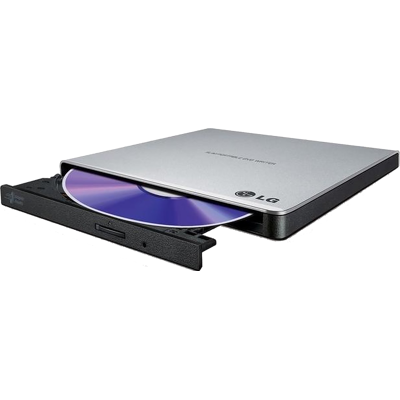 LG GP57es40 Dvd-brander Slim Usb 2.0 Zilver LG GP57es40 Dvd-brander Slim Usb 2.0 Zilver