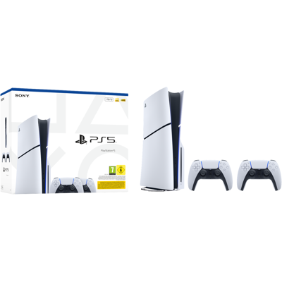 Playstation Playstation®5 Console 1tb – Bundel Met Twee Dualsense® Draadloze Controllers 1 Tb Playstation Playstation®5 Console 1tb – Bundel Met Twee Dualsense® Draadloze Controllers 1 Tb