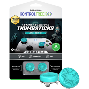 Kontrolfreek Action Lotus Kit - Tlbclr Blauw Xbox Performance Thumbsticks Kontrolfreek Action Lotus Kit - Tlbclr Blauw Xbox Performance Thumbsticks