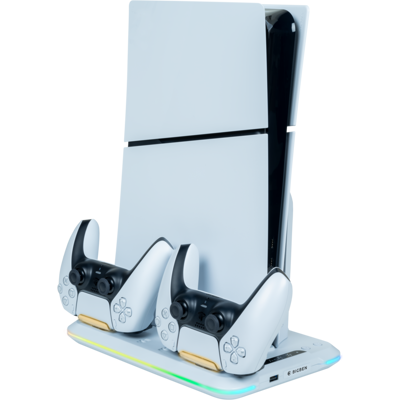 Bigben Playstation 5 Slim Console Standaard Fan En Oplader Bigben Playstation 5 Slim Console Standaard Fan En Oplader